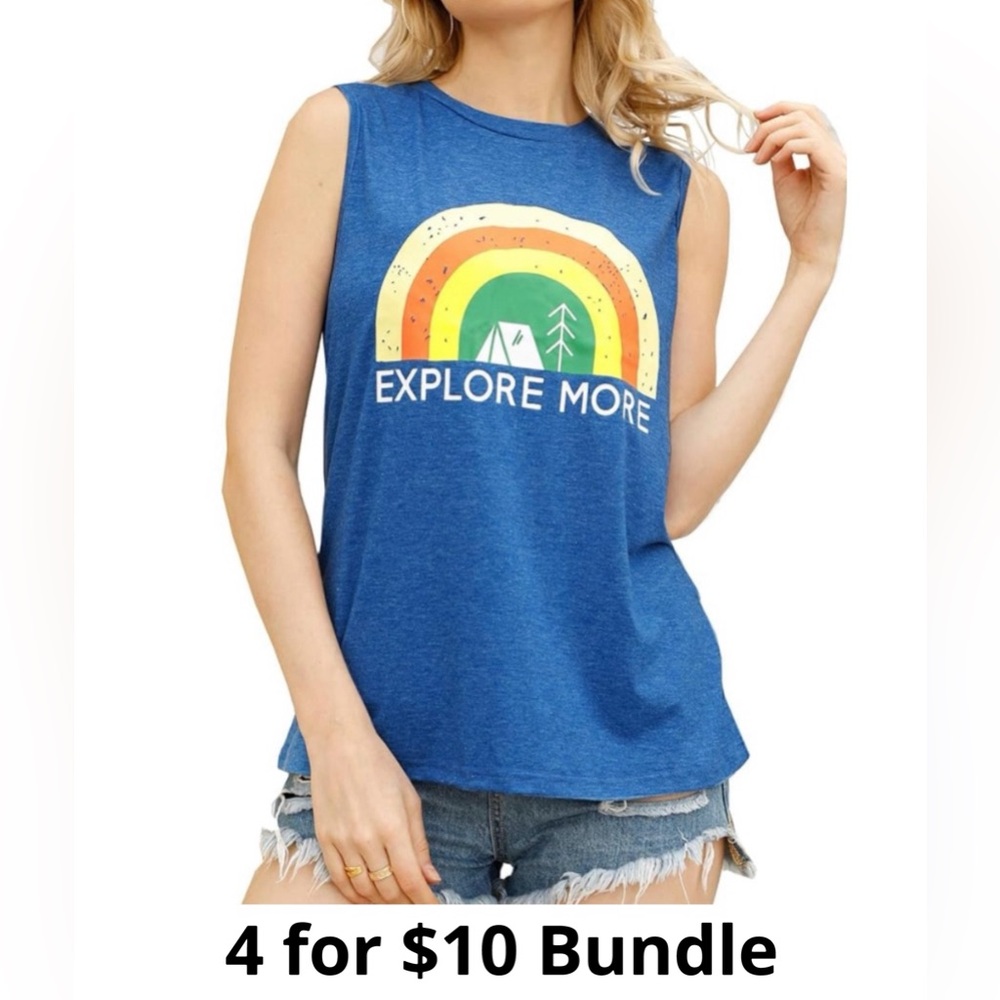 Explore More Graphic Muscle Tank